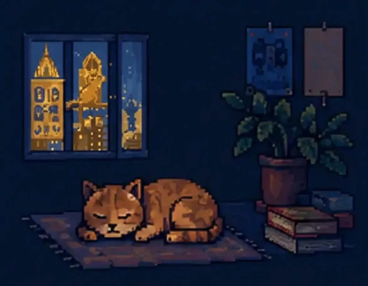 cat sleeping